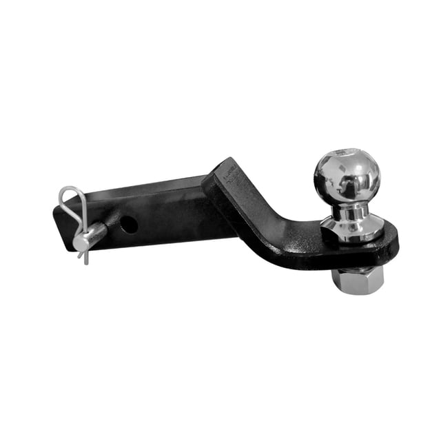 4 Inch Drop Towbar Tow Bar Ball Mount Tongue Hitch Trailer Car RV Boat Parts Accessories ,Dependable Strength