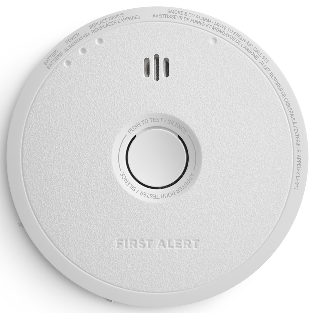 First Alert Avertisseur combiné de fumée et de monoxyde de carbone à piles SC2-B01A-T