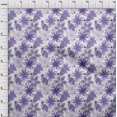 thumbnail image 4 of oneOone Tissu Georgette Viscose Violet Texture Florale Matériel de Robe Tissu Imprimé Tissu au Mètre 42 Pouces de Large, 4 of 4