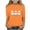 Orange, variant on Lovzfmll Unisex Kid's Spooky Graphic 3/4 Sleeve Tee, Casual Pullover for Halloween for Toddler 3-4 Years