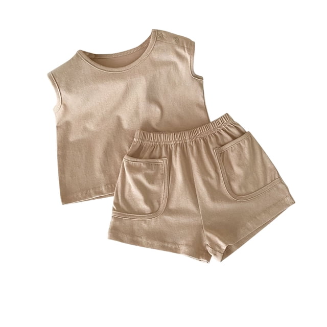 Birdeem Ensemble de Sport pour Bébé d'Été, Petit, Deux Pièces