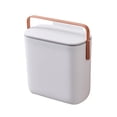 thumbnail image 2 of TopLLC Trash Can, Garbage Can Foldable And Hanging Plastic Garbage Bin Kitchen Garbage Bin Wall Mounted Small Garbage Bin garbage can, 2 of 8