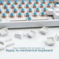 thumbnail image 5 of TianQi 10 PCS Blue Switch Replacement 3 PIN Blue Mechanical Keyboard Switches Clicky Accurate Typing, Dustproof Keyboard Switch for LED Keyboard, Mechanical Gaming Keyboard, 5 of 5