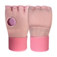 thumbnail image 3 of jinwen Boxing Hand Wraps Inner Gloves Half Finger Gloves for Sparring MMA Muay Thai Pink, 3 of 9