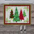 thumbnail image 3 of Christmas Latch Hook Kit DIY Rug Making Carpet Embroidery Kit Christmas Tree, 3 of 9
