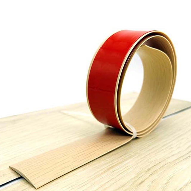 Self Adhesive PVC Flat Floor Transition Strip Laminate Floor Door Divider Strip