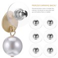 thumbnail image 4 of Miangastore 6 Pcs Dos de Boucles d'Oreilles pour Boucles Percées Remplacements en Silicone Verrouillables, 4 of 9