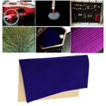 thumbnail image 4 of Sticky Back Self Adhesive Sheet Velvet Velour Fabric Art Craft Sticker Blue, 4 of 9