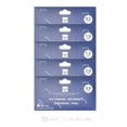 thumbnail image 1 of ODYSSEY Heat Dissipation Silicone Pad CPU/GPU Graphics Card Thermal Pad Motherboard Silicone Grease Pad Multi-Size 12.8W 120x20mm thickness 2.0mm, 1 of 6