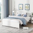 thumbnail image 2 of Gymax Full Size Bed Frame w/ Headboard Wood Slat Support No Box Spring Needed, 2 of 10