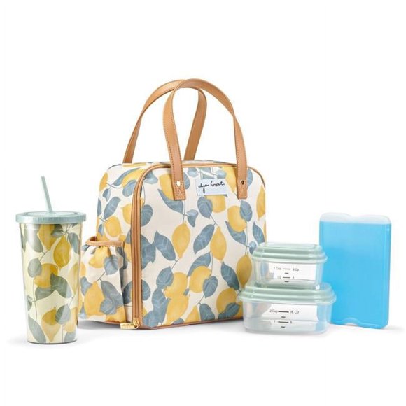 Fit & Fresh 2950ETVSC2863 Artist Collection Trousse de Lunch de Luxe, Sarcelle