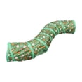 thumbnail image 2 of Bunblic Cat Tunnel with Christmas Tree Ball Kitten Nest for Rabbits Indoor Cats S shaped, 2 of 8