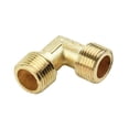 thumbnail image 3 of BTOER Air Compressor Pump Elbow Unloader Valve Thread Brass 16.5mm Male To Male Check Valve Elbow Coupler Replacement For Air Pump, 3 of 9
