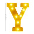 thumbnail image 3 of TopLLC Christmas Decor LED Letter Lights Sign Light Up For Home Party Wedding Decoration Light Up Letters Alphabet Letter Sign Battery Powered For Christmas Birthday Party Decoration warning light, 3 of 5