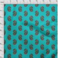 thumbnail image 3 of oneOone Cotton Poplin Fabric Paisley Block Decor Fabric Printed BTY 42 Inch Wide, 3 of 4