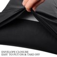 thumbnail image 4 of PiccoCasa 100% Cotton Body Pillowcases Soft Envelope Closure Black 20"x54", 4 of 7