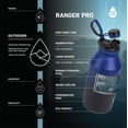 thumbnail image 2 of TAL Stainless Steel Ranger Water Bottle 64 fl oz, Slate, 2 of 8