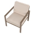 thumbnail image 2 of Mainstays Cobble Hill 4-Piece Steel Outdoor Conversation Set with Cushions, Cream, 2 of 10