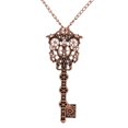 thumbnail image 3 of Pendentif 3D Steampunk en Alliage, Colliers Fantaisie, Bronze Rouge, 3 of 6