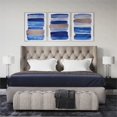 thumbnail image 4 of Henn&Hart 15" Clear Glass/Polished Nickel Metal/Glass/Fabric Table Lamp, 4 of 9