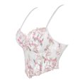 thumbnail image 4 of Birdeem Ceintures pour Femmes Imprimé Tournesol Bandage Rétro Bretelles Corset Débardeur, 4 of 11