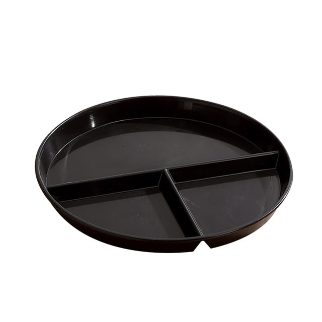 Three Grid Reducing Meal Plate Wheat Straw Fall Household Plate 3 Grid Plate Special Plate Kid Plate round Table Dining Set for 4 Small Dollies for End Tables Small Kitchen Table Set Light Napkins
