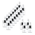 thumbnail image 3 of 20 x Empty Essential Oil Home Office Bottles Refillable Pocket Size for Travel Salon 2ML, 3 of 8