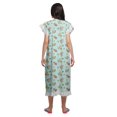 thumbnail image 4 of Moomaya Chemise de Nuit d'Allaitement à Col Rond Imprimée pour Femmes en Coton, 4 of 6