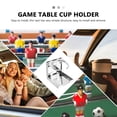 thumbnail image 3 of Support de Gobelets en Plastique pour Boissons, Porte-Gobelet pour Table de Baby-Foot, Voiture, Externe, 3 of 8
