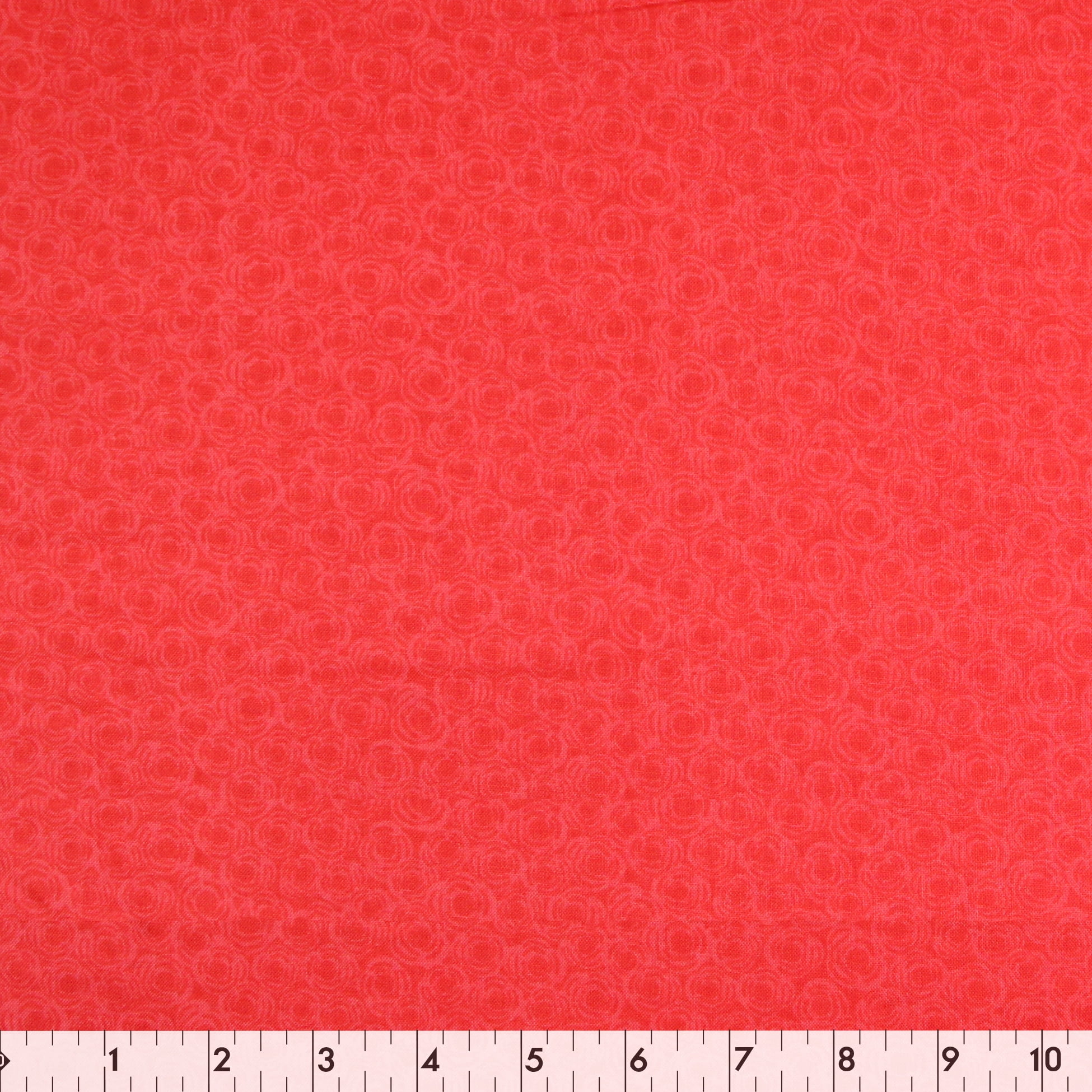 FABRIC CREATIONS Red Rose Garden Fat Quarter Pre-Cut Fabric - 46 cm (18 in) × 53 cm (21 in)/45 cm (17.7 in) × 53 cm (20.9 in), 18x21