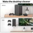 thumbnail image 4 of Wall Mount Kit For Xbox Series X - Includes Wall Bracket, Controller Holder And Headset Holder For Enhanced Gaming Setup, 4 of 9