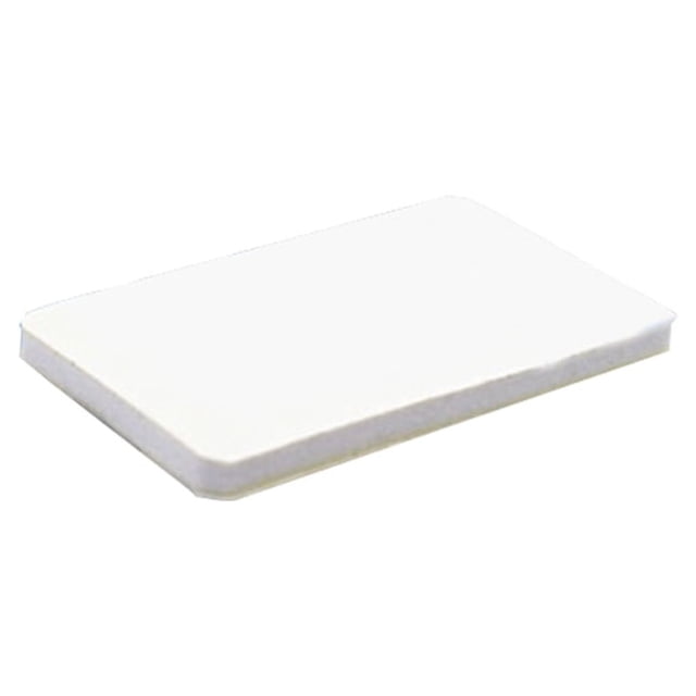Ruban Adhésif Double Face Non Tissé Portable de Remplacement Longue Durée Résistant à la Chaleur et à l'Humidité Boîte en Papier Adhésif Éponge Blanc Carré