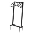 thumbnail image 4 of DOLITY Garden Hose Holder Metal Water Pipe Storage Stand Rack for Vegetable Patches 112cmx41cm, 4 of 9