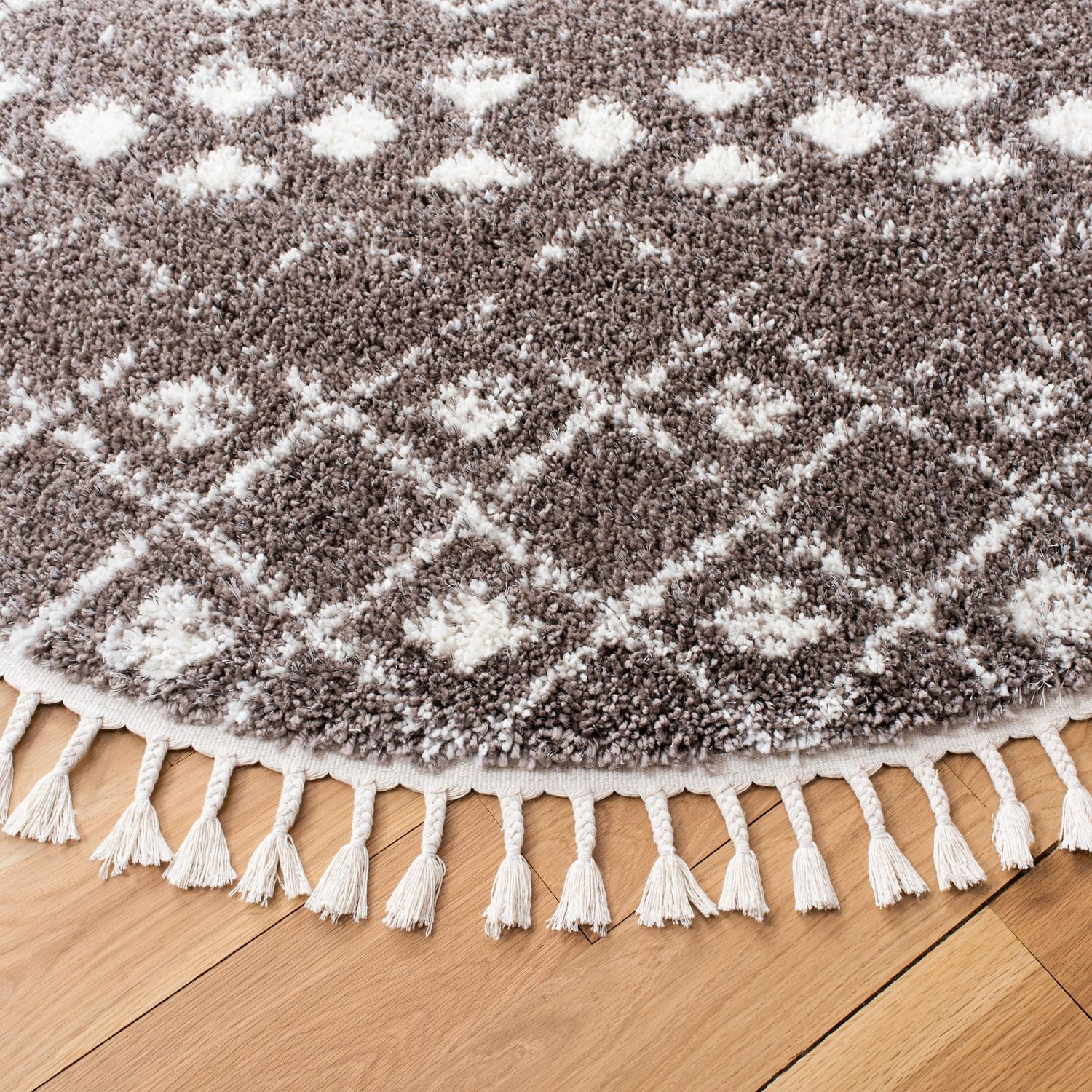 Safavieh Berber Fringe Lesleigh Aztec Shag Area Rug