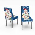 thumbnail image 4 of facefd 140*180CM Nappe de Noël Housse de Chaise Ensemble Décorations de Noël Imperméable Décoration de Table de Souper de Noël pour Restaurant Terrasse, 4 of 4
