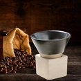 thumbnail image 3 of Pottery Tea Cup Hand Crafted Retro Chinese Embossed Kung Fu Tea 100ml for Tea Lover Indoor Outdoor Black, 3 of 8