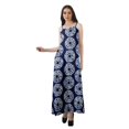 thumbnail image 2 of Moomaya Robe Aguichant de Soirée pour Femmes en Rayonne Imprimée Longue Tenue Décontractée Vêtements, 2 of 4