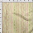 thumbnail image 4 of oneOone Rayon Pale Yellow Fabric Geometric Abstract Petal Craft Projects Decor Fabric Printed By The Yard 56 Inch Wide, 4 of 4