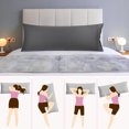 thumbnail image 2 of PiccoCasa Cotton Body Pillow Case with Zipper Closure Dark Gray 20"x 55" 1PCS, 2 of 7
