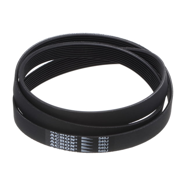 Unique Bargains 540J8 PJ V-Ribbed Belt, 54' Length x 0.74' Width, EPDM, Industrial Transmission