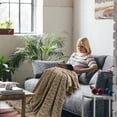 thumbnail image 4 of EGNMCR Blankets, Blankets & Throws 120*200cm Super Soft Warm Solid Warm Micro Plush Fleece Blanket Throw Rug Sofa Bedding blanket blanket, 4 of 4