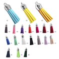 thumbnail image 4 of 28 Pieces Keychain Charms Creative Delicate Keyring Pendant Tassels Simple Handbag Decor Tassel Craft Decoration DIY Accessory Pink, 4 of 7