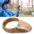thumbnail image 4 of Archery Thumb Ring, Archery Finger Ring Versatile Wearing Styles  For Shooting For Outdoor Archery  22mm, 4 of 8