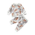thumbnail image 1 of Fortune Garçon Bébé Chandail à Manches Longues Motif Tiger + Pantalon, 0-24m, 1 of 8