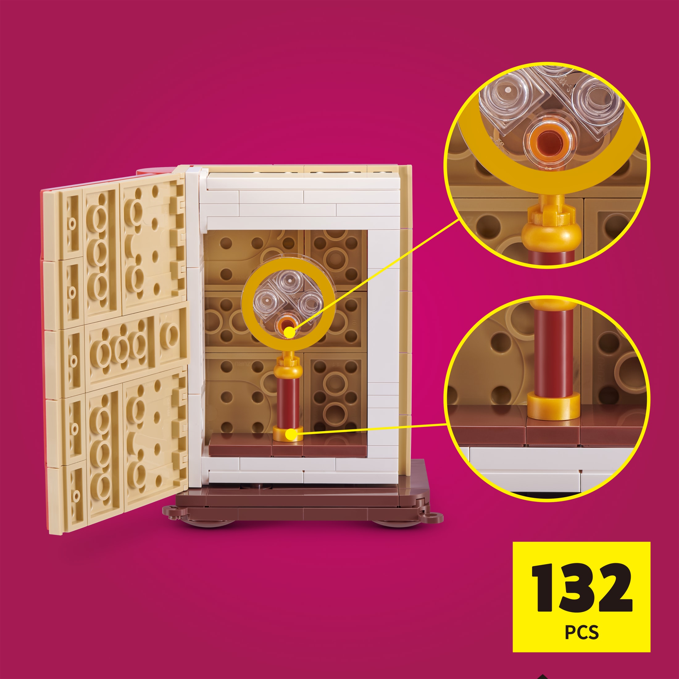 Collection de livres premium MAX BUILD MORE (Sherlock Holmes) par ZURU - Jeu de briques de construction en plastique pour enfants de 8 ans et plus