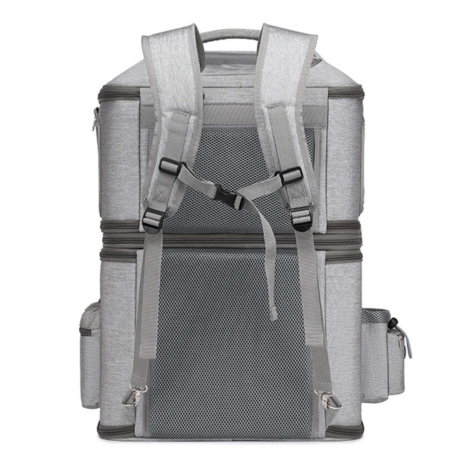 Double Cat Carrier for 2 Cats, Dog Backpack Carrier for Travel Pet Carrier Backpack with Comfortable Shoulder Protection