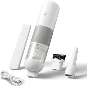 Yeacher Aspirateur de voiture 12000pa, Aspirateur portatif sans fil 120W Portable de haute puissance petite Mini Voiture aspirateur à main rechargeable, Maison, Cuisine