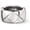 widesilver, variante sur CHOK Bague de Luxe de Designer Plaquée Or 18K Surface Écrasée Largeur Étroite 3,5 mm Moyenne 7 mm Grand 11 mm Motif Losange Bague Croisée pour Femmes Hommes Classique Simple
