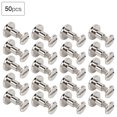 thumbnail image 4 of Rivets Tête Plate 50 Ensemble 8mm Cuivre Pur Rivets Tête Plate Kit de Vis pour Reliure d'Ordinateur Portable, 4 of 8