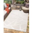 thumbnail image 2 of LaDole Rugs Outdoor Indoor Area Rug | Durable Soft Geometric Modern Carpet Mat For for Patio, Balcony, Bedroom, Living Room, Kitchen, Dining, Entrance, and Hallway, 2 of 7